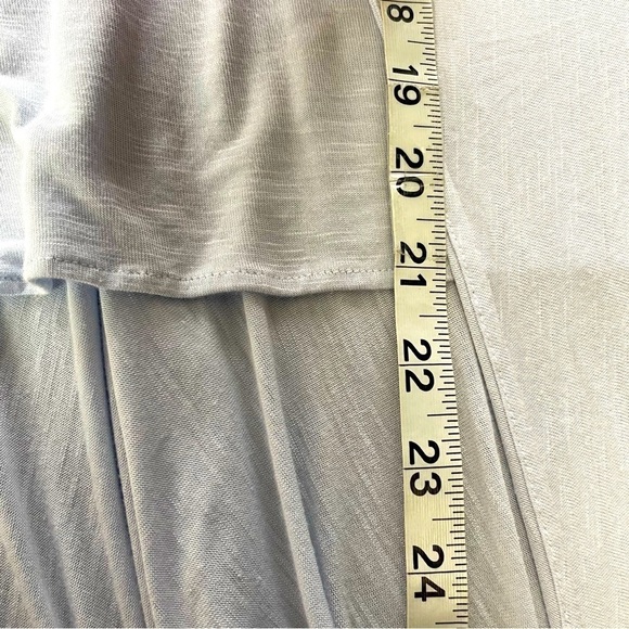 Philosophy V-Neck High-Low Blouse – Blue – Size Medium - Picture 11 of 11